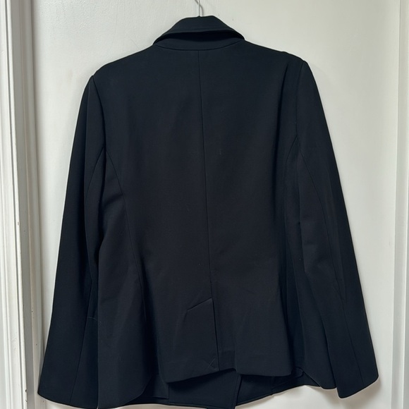 Spanx The Perfect Asymmetrical Blazer Classic Black Small - Picture 8 of 10
